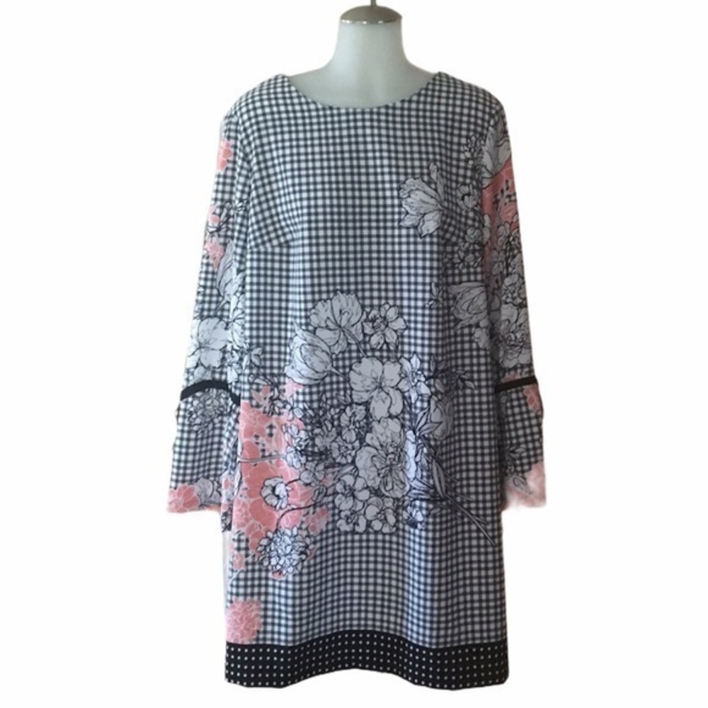 ECI New York Floral Print Ladies Dress - size 10